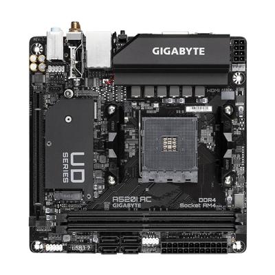 Gigabyte A520I AC Moederbord Socket AMD AM4 Vormfactor Mini-ITX Moederbord chipset AMD® A520