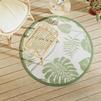 VidaXL Buitenkleed arakil ø120 cm polypropeen groen