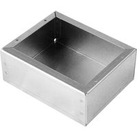 Hammond Electronics 1444-45351 1444-45351 Chassisbehuizing (l x b x h) 114 x 89 x 25 mm Aluminium Natuur 1 stuk(s) - thumbnail