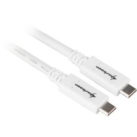 Sharkoon 4044951021185 USB-kabel USB 3.2 Gen 1 (3.1 Gen 1) 1 m USB C Wit - thumbnail