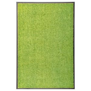 Deurmat wasbaar 60x90 cm groen