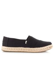 Toms - Alpargata Rope 2.0 | Black Katoen Dames