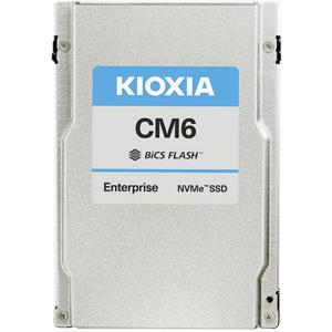 Kioxia CM6-R 15360 GB NVMe/PCIe U.2 SSD harde schijf (2.5 inch) U.2 NVMe PCIe 4.0 x4, U.3 NVMe PCIe 4.0 x4 Bulk KCM61RUL15T3