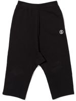 MM6 Maison Margiela Kids pantalon de jogging à coupe sarouel - Noir