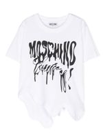 Moschino Kids t-shirt en coton à logo imprimé - Blanc - thumbnail