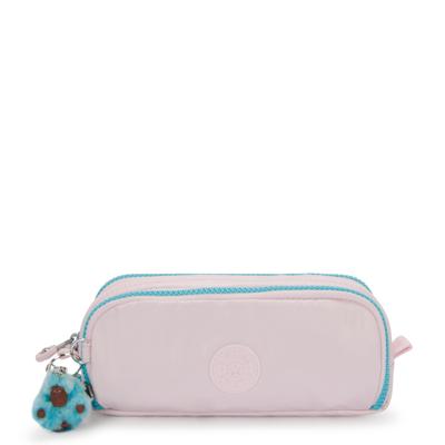 Kipling Gitroy Pen Case-Sea Pink Metallic