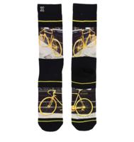 XPOOOS yellow bike Multi Polyester Printjes Unisex