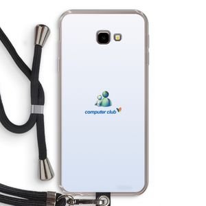 MSN: Samsung Galaxy J4 Plus Transparant Hoesje met koord