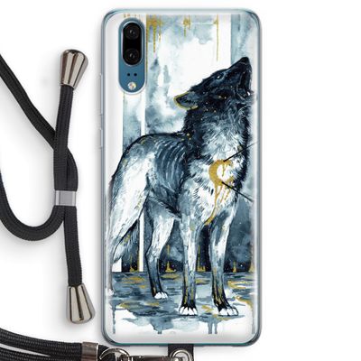 Bleeding Soul: Huawei P20 Transparant Hoesje met koord