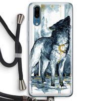 Bleeding Soul: Huawei P20 Transparant Hoesje met koord