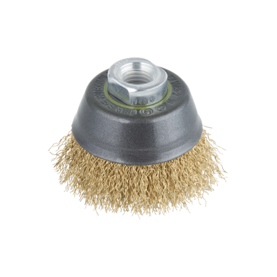 Wolfcraft Komborstel | Messing | Gevlochten | M14 | Ø70mm | 1 stuk - 2748000