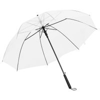 Paraplu 100 cm transparant - thumbnail