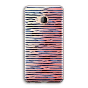 Verrassende lijnen: HTC U Play Transparant Hoesje