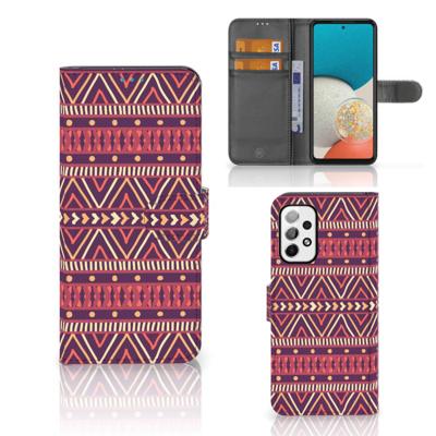 Samsung Galaxy A73 5G | Telefoon Hoesje | Aztec Paars