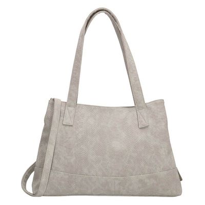 Beagles Handtas / Schoudertas Anaconda Licht Grijs