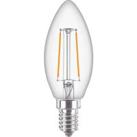 Philips LED 37757800 LED-lamp Energielabel E (A - G) E14 Kaars 2 W = 25 W Warmwit (Ø x l) 35 mm x 97 mm 1 stuk(s)