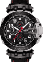 Horlogeband Tissot T1154272705700 / T603045025 Rubber Zwart 22mm - thumbnail