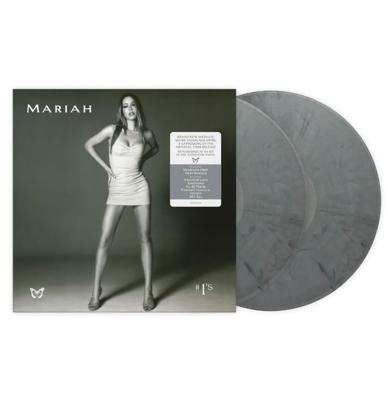 Mariah Carey - #1&apos;s (Metallic Zilver en Zwarte Swirl) 2LP