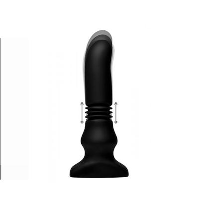 Siliconen Vibrerende en Duwende Plug