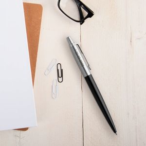 Parker - Jotter - Balpen graveren - Links (Zwart)