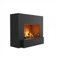 Glow Fire Hauptmann Zwart - OMC 600 | Vrijstaande Waterdamphaard - 90 cm x 110 cm x 45 cm