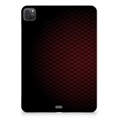 iPad Pro 11 (2024) Hippe Hoes Geruit Rood