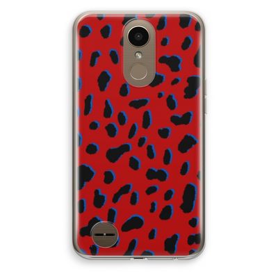 Red Leopard: LG K10 (2017) Transparant Hoesje