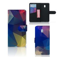 Xiaomi Redmi 8A | Book Case | Polygon Dark