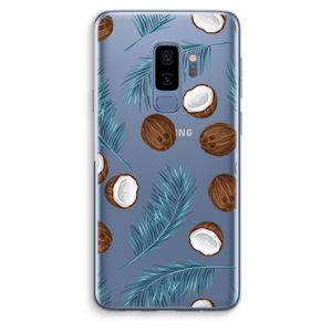 Kokosnoot roze: Samsung Galaxy S9 Plus Transparant Hoesje