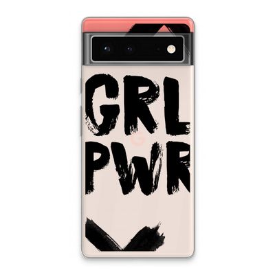 Girl Power #2: Google Pixel 6 Transparant Hoesje