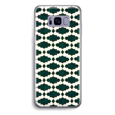 Moroccan tiles: Samsung Galaxy S8 Plus Transparant Hoesje