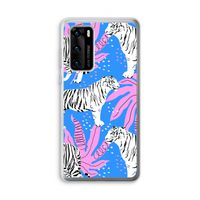 Tijger: Huawei P40 Transparant Hoesje