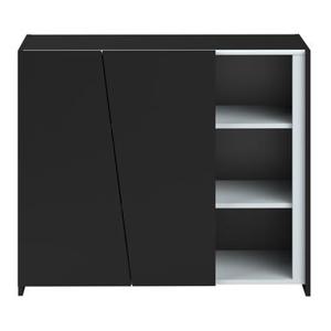 Dressoir Levi - zwart - 79x93x40 cm - Leen Bakker