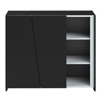 Dressoir Levi - zwart - 79x93x40 cm - Leen Bakker