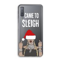 Came To Sleigh: Samsung Galaxy A7 (2018) Transparant Hoesje