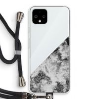 Onweer: Pixel 4 Transparant Hoesje met koord
