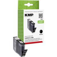 KMP Inktcartridge vervangt Canon CLI-8BK Compatibel Foto zwart C65 1503,0001 - thumbnail