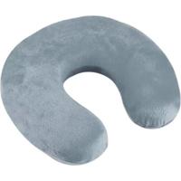 Reiskussen - nekkussen - grijs - traagschuim - afneembare hoes - travel pillow