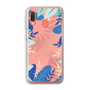 Tropisch: Samsung Galaxy A20e Transparant Hoesje
