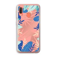 Tropisch: Samsung Galaxy A20e Transparant Hoesje