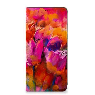 Bookcase Samsung Galaxy A05s Tulips Bookcase Samsung Galaxy A05s Tulips