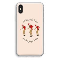 Jingle Ladies: iPhone XS Transparant Hoesje