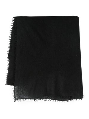 Warm-Me écharpe en maille à bords francs - Noir