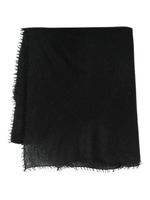 Warm-Me écharpe en maille à bords francs - Noir