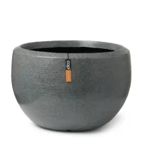 Vaas Bol Arc Granite 67x45 Antraciet
