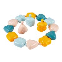 Abrick Ecoiffier bb motoriekkralen bouwspeelset - 16dlg.