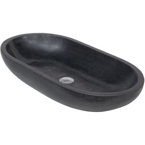 Waskom Imso Lavabo Ovale Basalto Nero 35x70x15 cm Imso