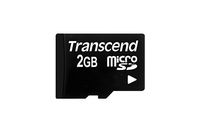 Transcend TS2GUSD microSD-kaart Industrial 2 GB Class 2 Incl. SD-adapter