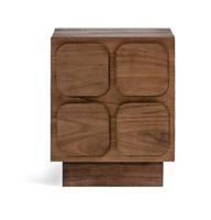 Jesper Home Bijzettafel 'Sirkka' Mindihout, 45 x 47cm, kleur Bruin