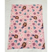 Gabby's Dollhouse fleece plaid 110 x 150 cm - polyester